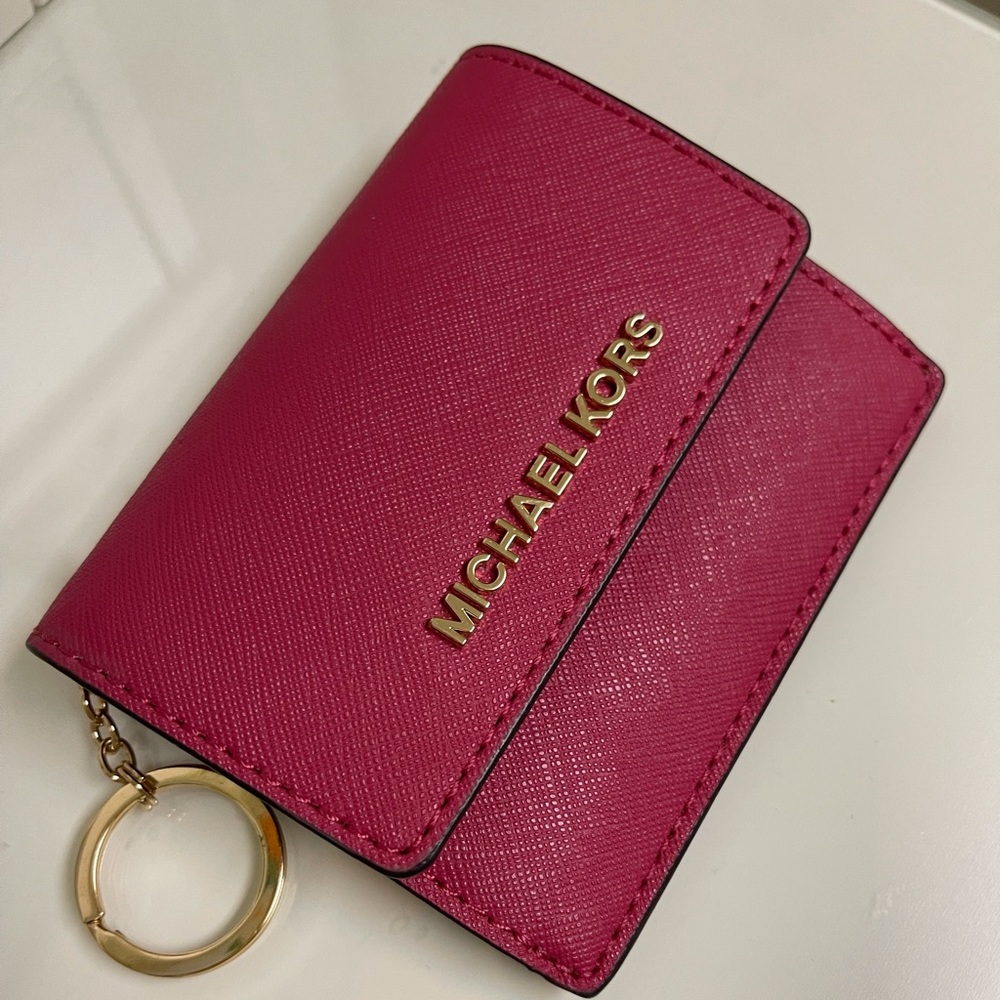 Michael kors card wallet like new